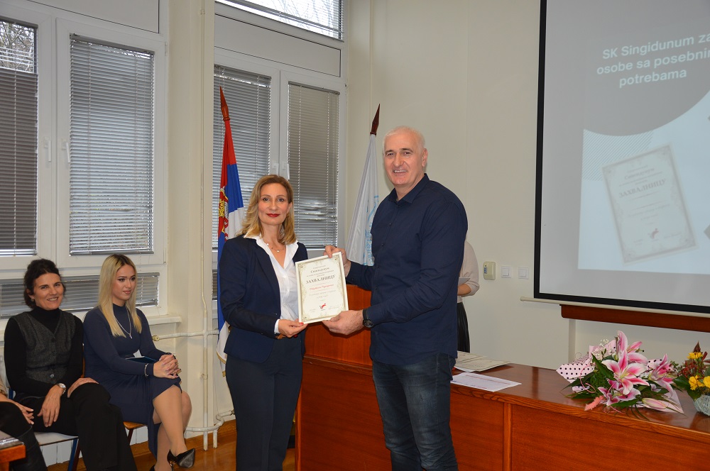 Спортски клуб „Сингидунум“ за децу и младе са посебним потребама обележио две деценије постојања