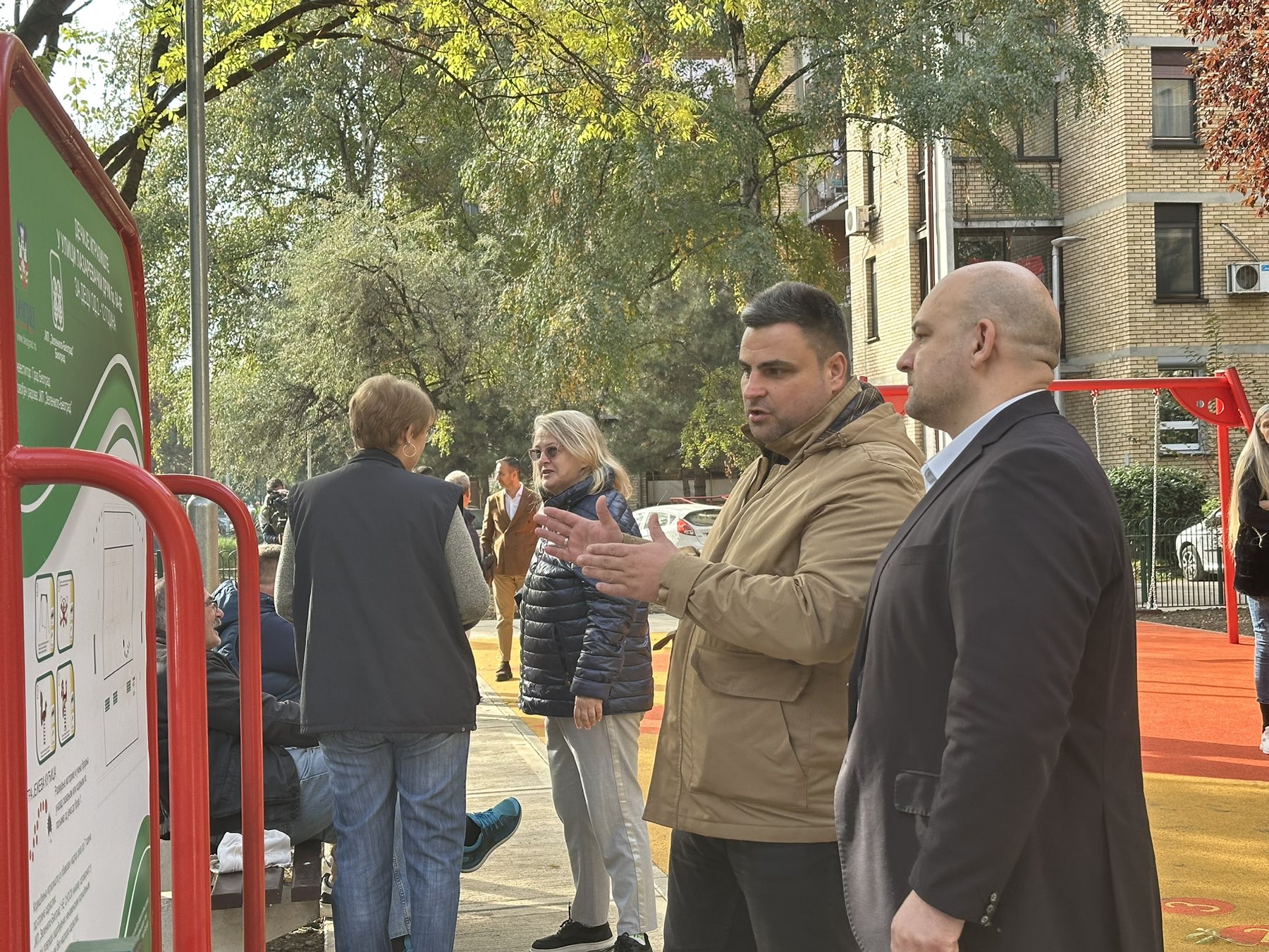 Санирано дечје игралиште на Чукаричкој падини