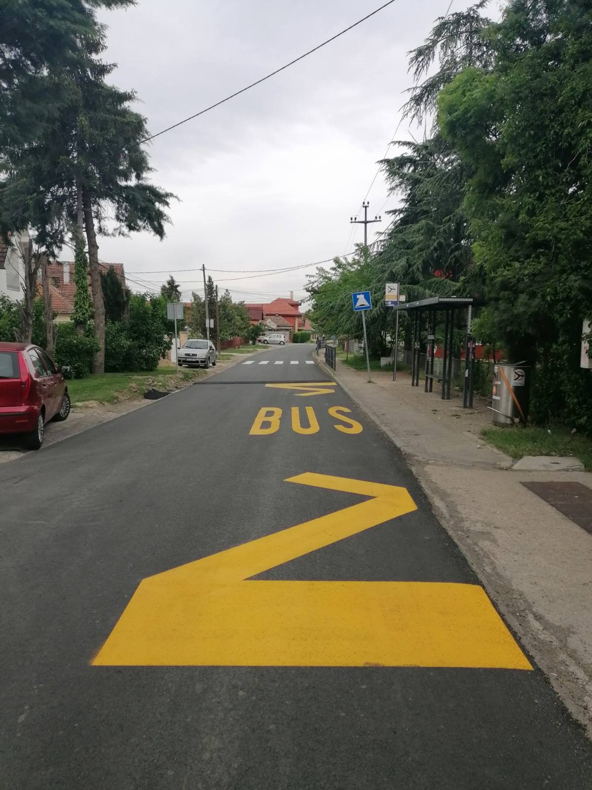 Завршни радови у Улици Вука Караџића у Остружници