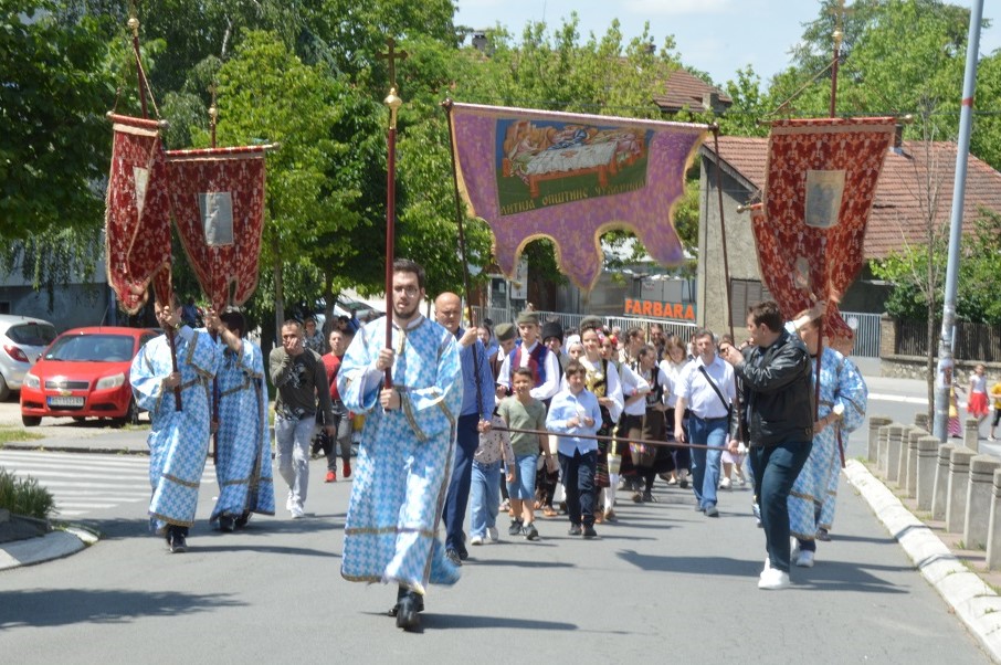Слава општине Чукарица - Силазак Светог Духа на апостоле