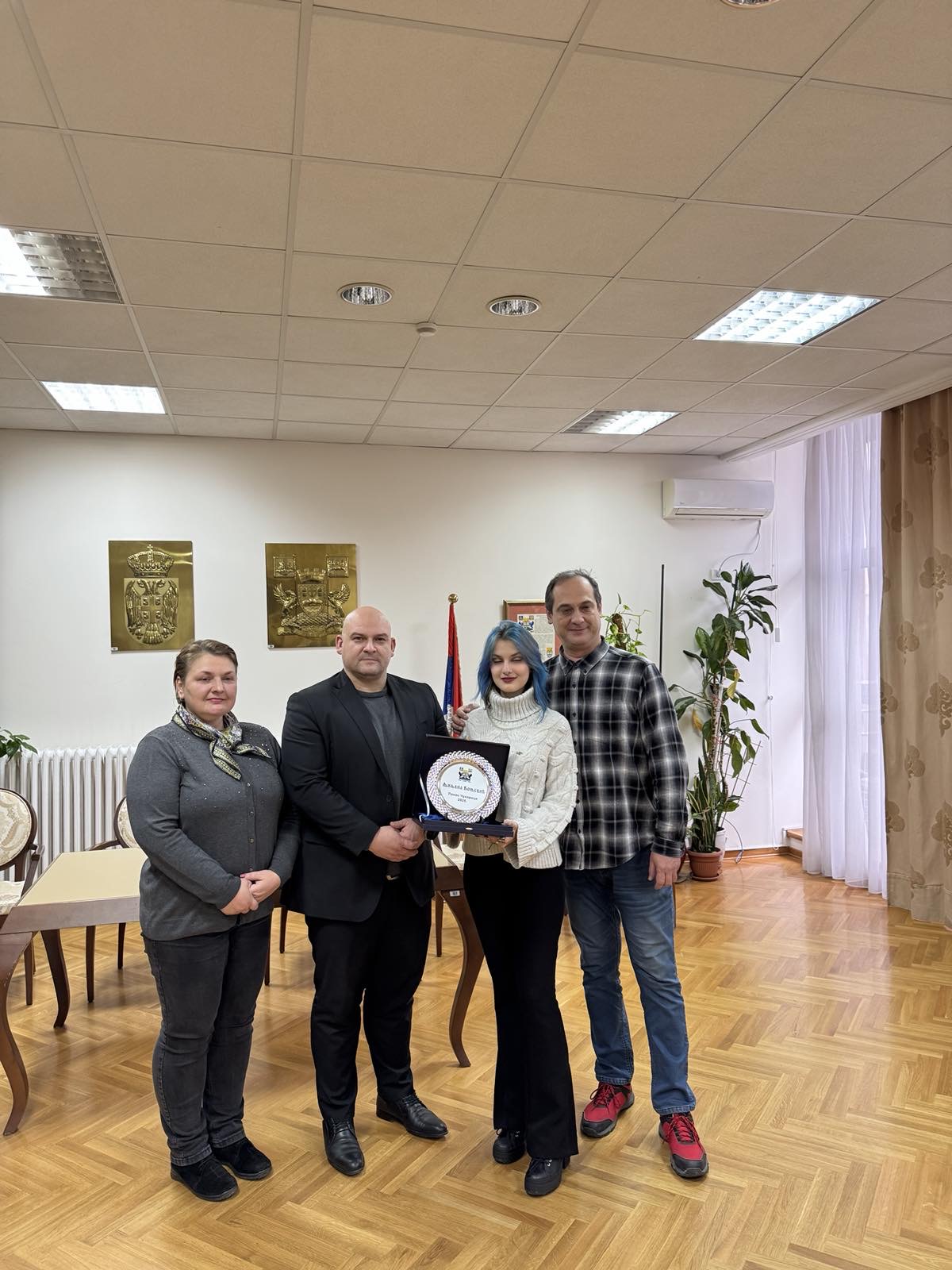 Уручена прва награда „Понос Чукарице“ младој научници Љиљани Коњевић