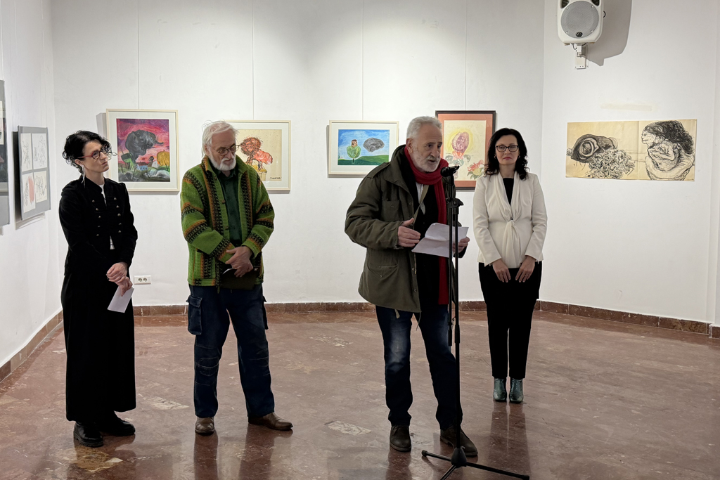 Цртежи Жарка Бјелице (1951-2022) у Галерији 73