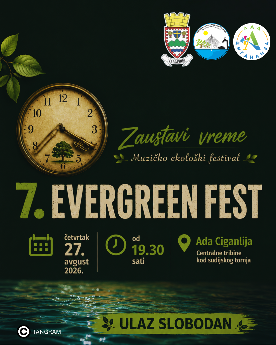 „Evergreen Fest“ 27. августа на Ади Циганлији