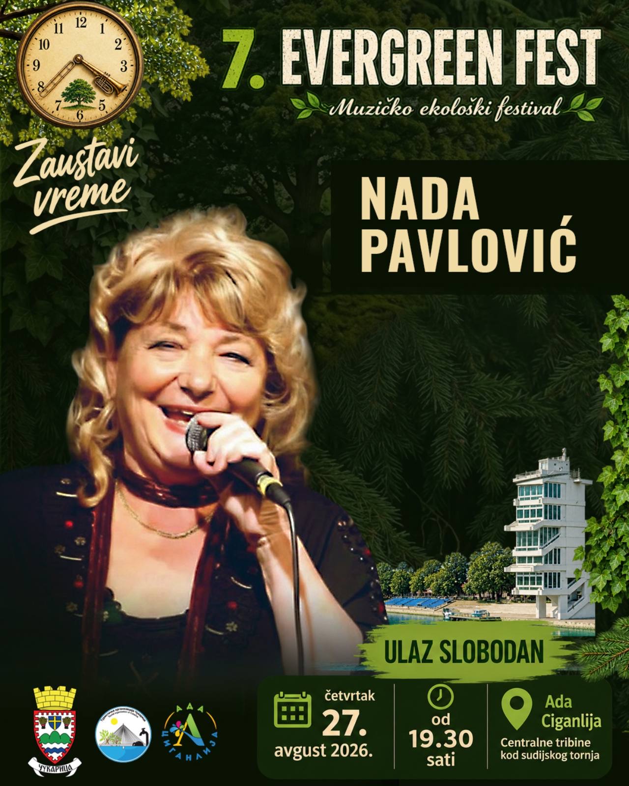 Позната имена домаће музичке сцене на седмом „Evergreen Festu“