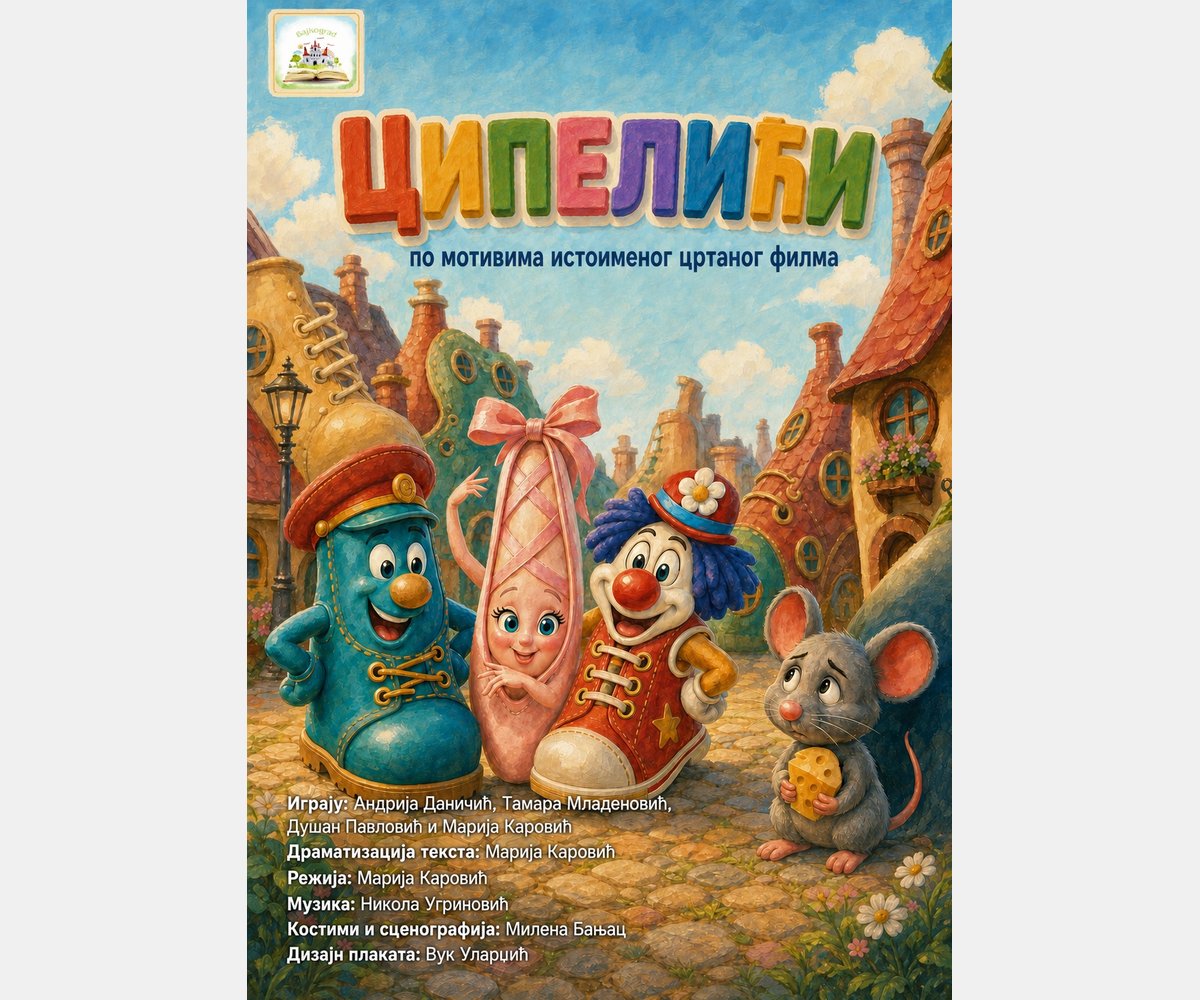 Премијера дечје представе „Ципелићи“