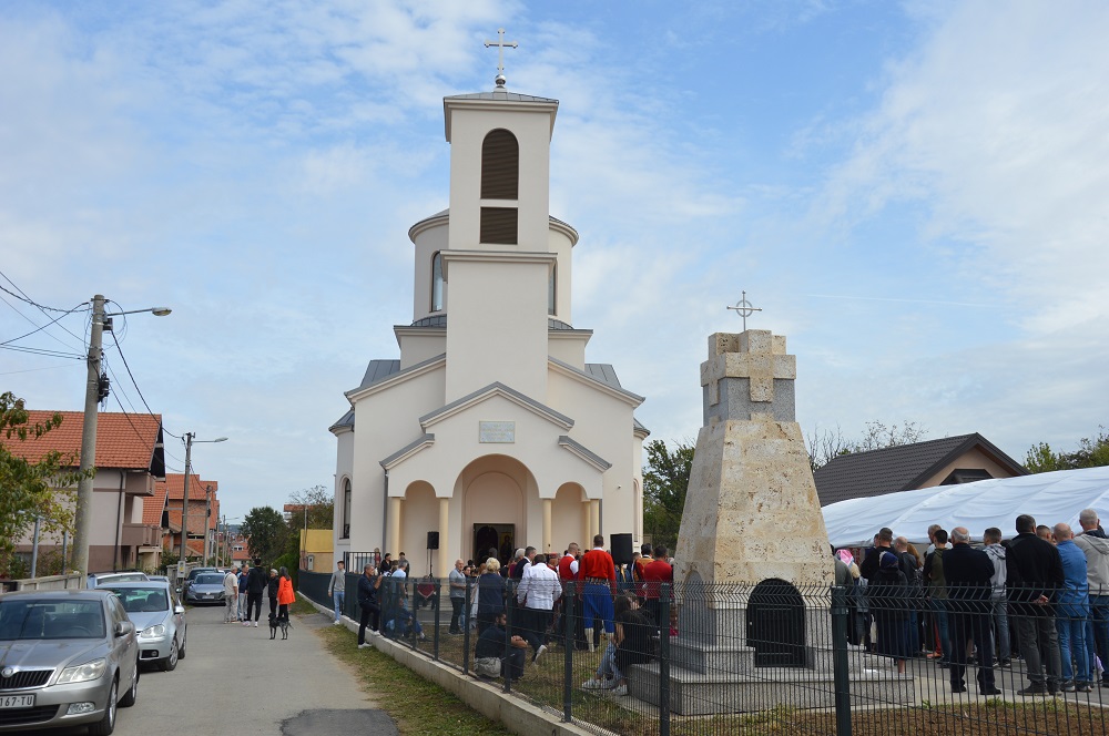 Његова Светост патријарх српски Порфирије освештао новоизграђени Храм Сабора Светог Јована Крститеља