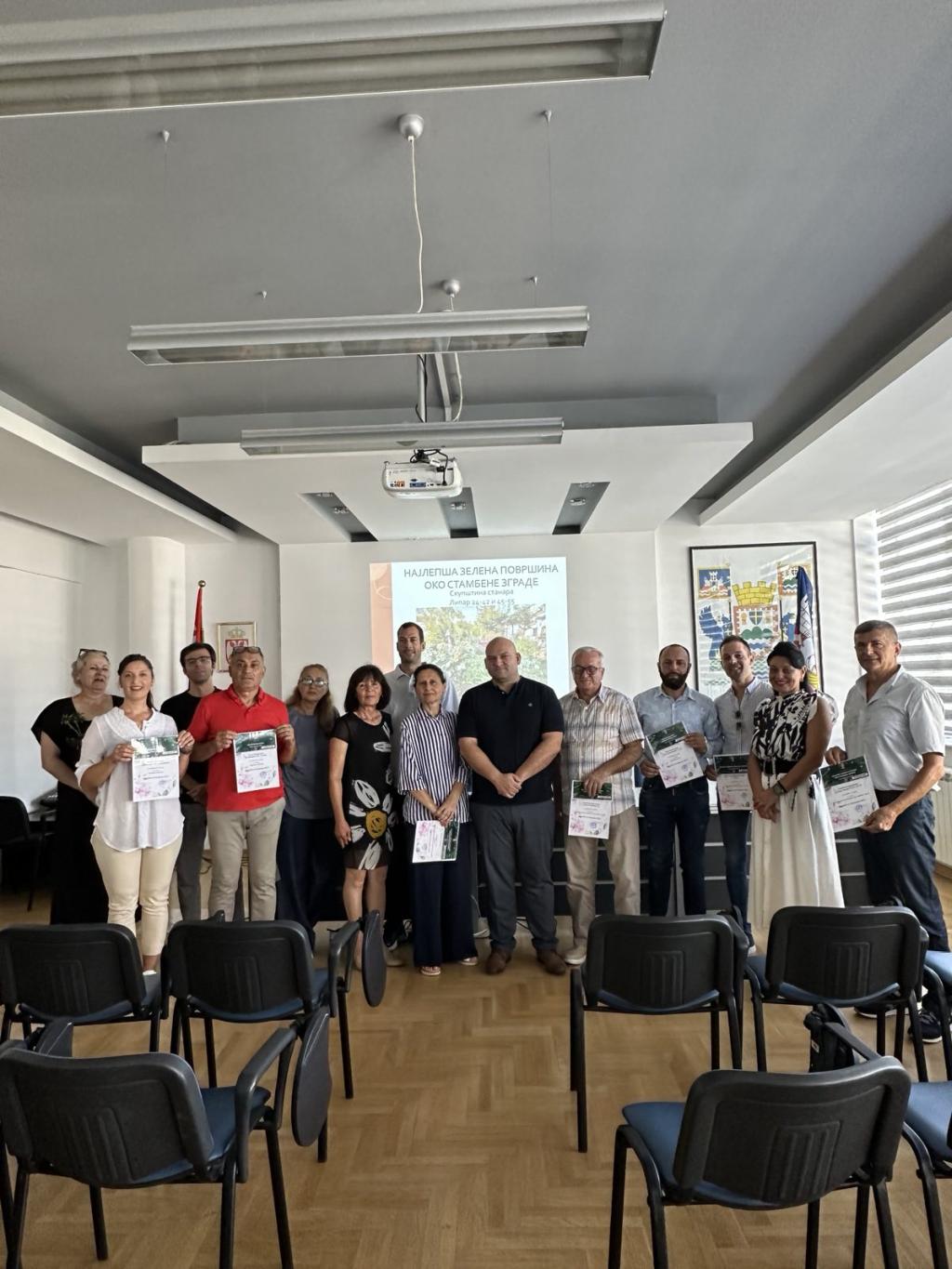 Додељене награде најуспешнијим учесницима акције „Пролеће на Чукарици 2025“ 