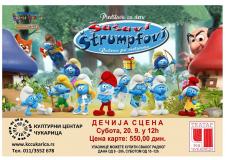 Представа “Шашави Штрумпфови” у суботу