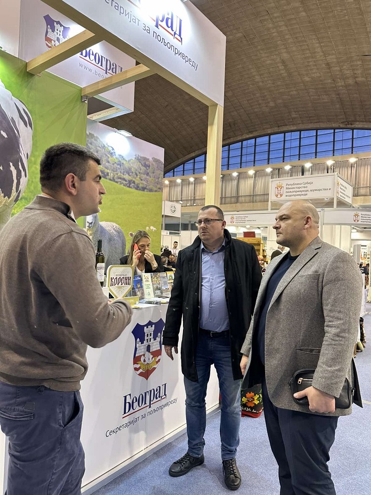 Излагачи са Чукарице на 19. Сајму етно хране и пића