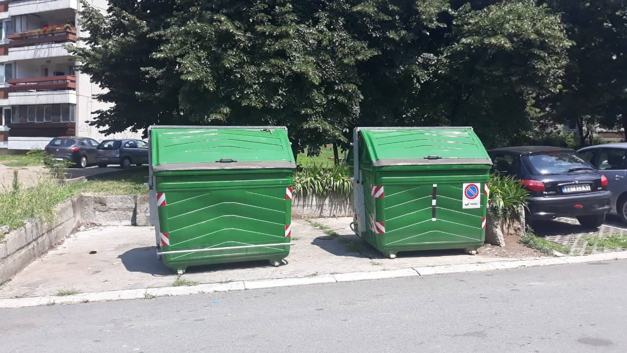 Нови џамбо контејнери на општини Чукарица