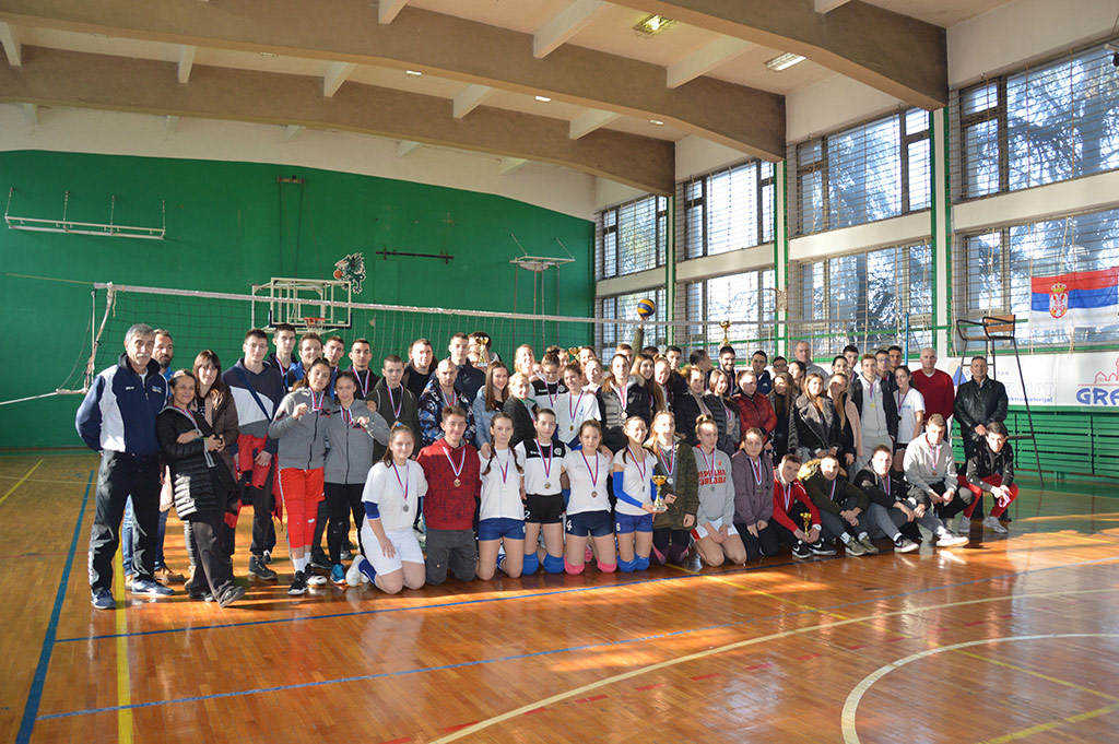 Одржано општинско првенство у одбојци за средњошколце
