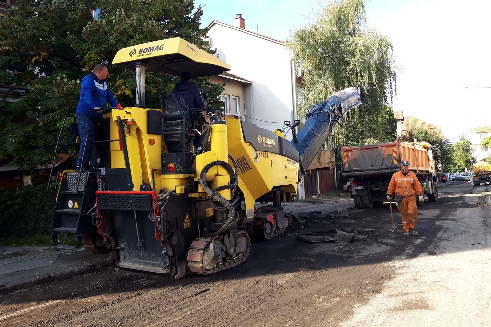 Уређење дела Улице Синише Станковића на Јулином брду