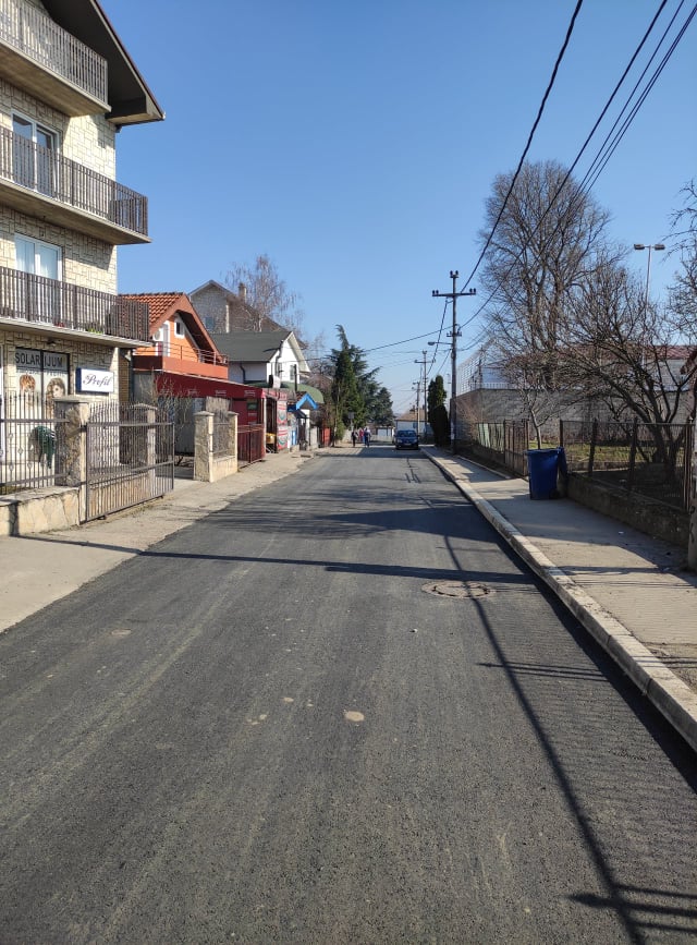Завршена реконструкција улице Школски венац у Сремчици