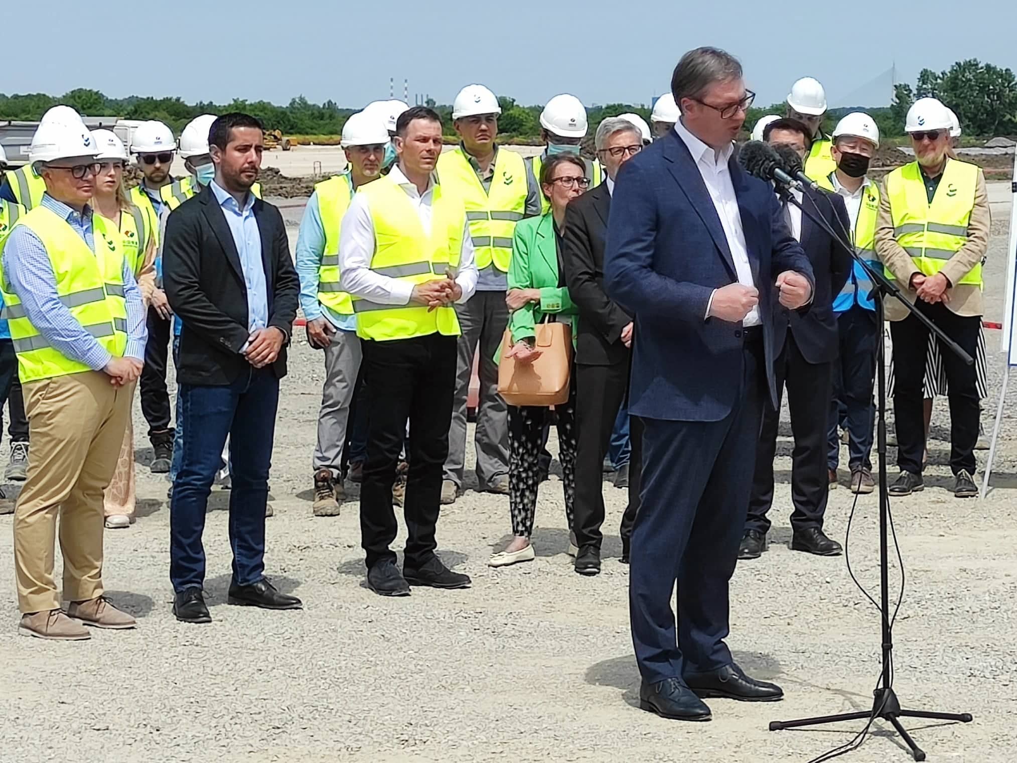 Председник Вучић обишао радове на изградњи београдског метроа