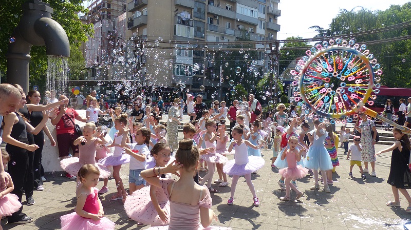 Први фестивал плеса за децу на Чукарици